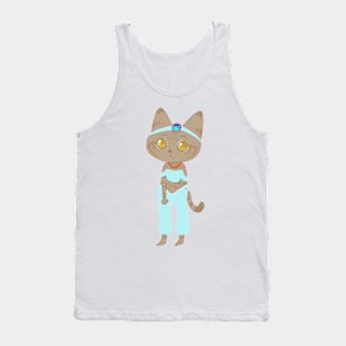 Jasmine cat Tank Top